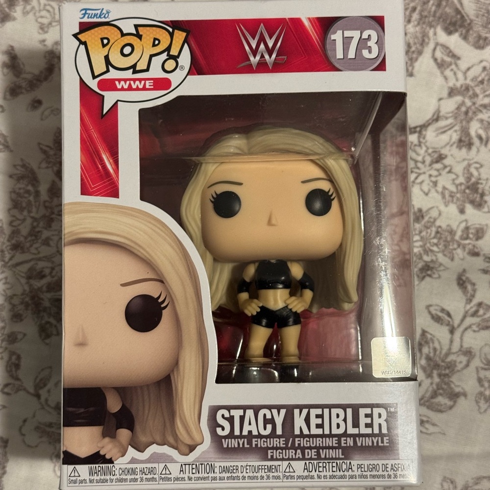 Funko Pop WWE Stacy Keibler Blonde and Black Vinyl Figure